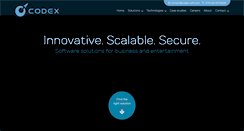 Desktop Screenshot of codex-soft.com